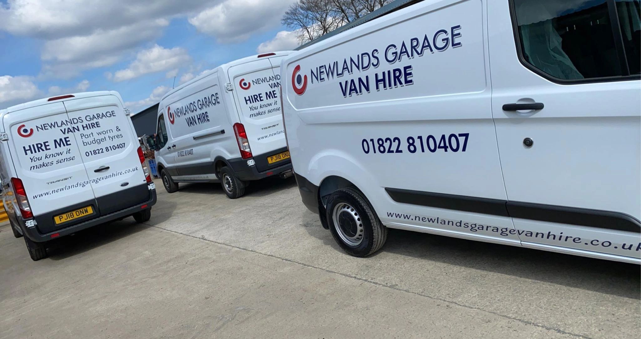 Newlands Garage Van Hire Van Hire, 8 Passenger Van Rental